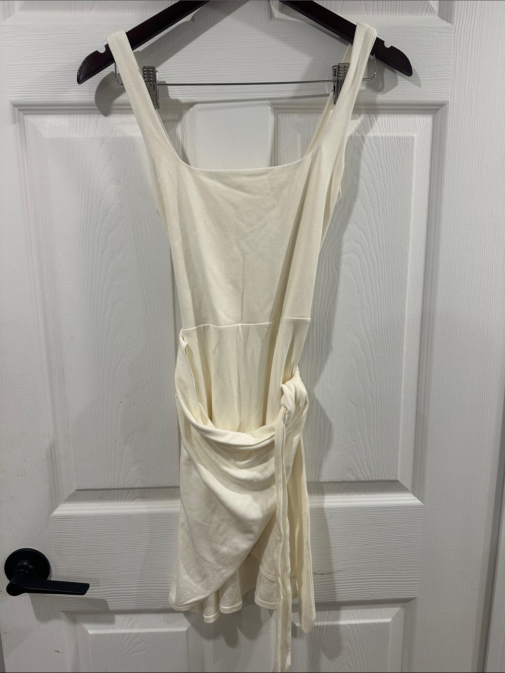 Wilfred Cream Wrap Dress